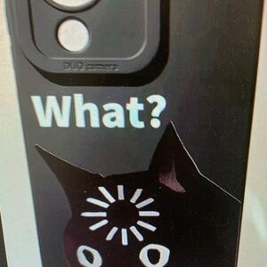 Case-Mate Black Cat Design Phone Case